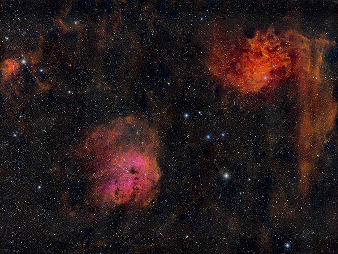20201225_IC405_Flaming-Star-Nebula_NB-HSO_H2.16h_S1.83h_O1.33_5.32hrs_TakFSQ85_CW2_Final